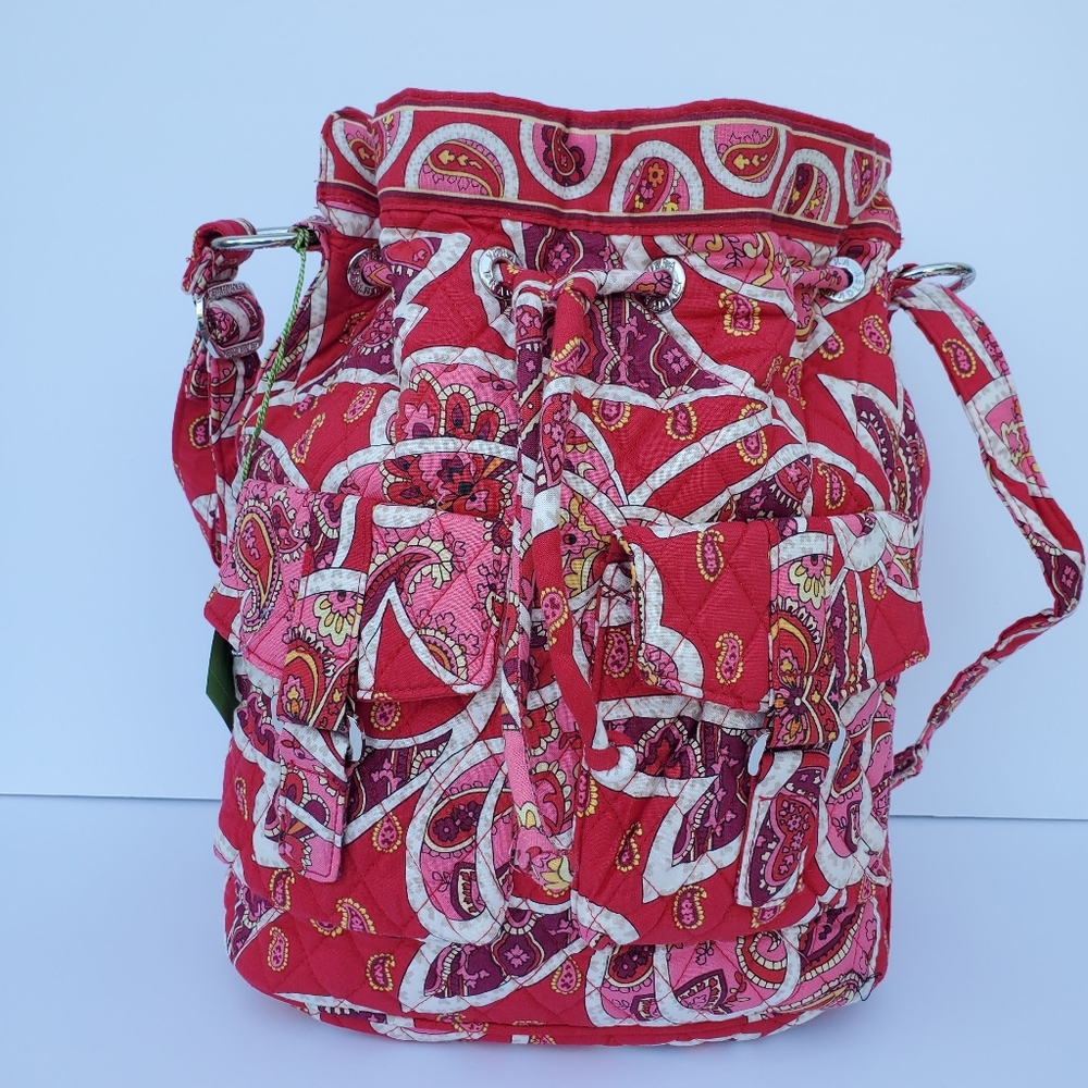 Vera Bradley quick draw string handbag